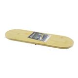 OVAL AHŞAP BAMBU 3 MİNİ=1CM AYAKLI SUNUM TEPSİSİ 15X44X1.5CM (2818)