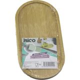 Oval Ahşap Bambu Yağdanlık Altlık Mini Tepsi 12 x 23.3 x 0.8cm (4887) Midastech
