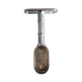 Oval Ayaklı Kapalı Askı Borusu Flanşı Mobilya Oval Boru Flanşı 2 Adet İç Ölçüleri En:15mm Boy:25mm