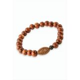 Oval Bambu Ahşap Bileklik 8 Mm