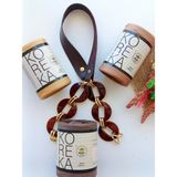 Oval Çanta Tabanı (20 Cm) - Koyu Kahverengi