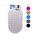 Oval - Eko Pvc +vantuz Desen - Şeffaf Renkli 122pcs Vantuz Kaydırmaz Banyo - Küvet Paspas 33x61cm 4741 Ahşap
