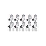 Oval Gönye 23X30 Masa Gönye Köşebent L Demir Kalınlık 2mm 100 Adet