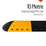 Oval Hız Kesici PPC, Yol Kasisi 10 Metre