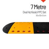 Oval Hız Kesici PPC, Yol Kasisi 7 Metre