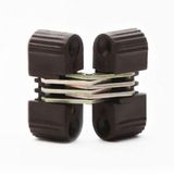 Oval Kırma Masa Menteşesi Kahverengi 12 Mm