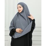 OVAL MEDİNE İPEĞİ SUFLE - Antrasit - Standart