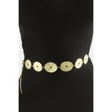 Oval Metal Zincir Kemer