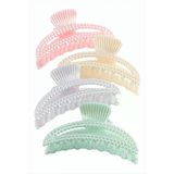 Oval Noktalı Mandal Toka 10 Cm