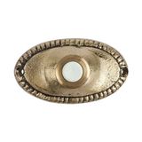 Oval Pirinç Zil Butonu