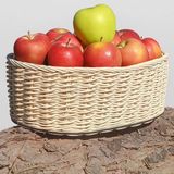 Oval Rattan Sepet 32*22*10 Cm