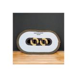 Oval Runner Masa Örtüsü Dekoratif Örtü Hediyelik Düzenleyici Handmade 1001000009171