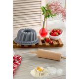 Oval Silikon Kek Kalıbı, Antrasit Renk, Dayanıklı ve Kullanışlı Mutfak Gereci - Seçenek 1