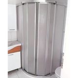 Oval Teknesiz Duşakabin Mika Plastik Camlı Nd410