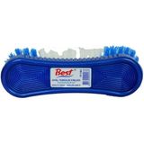 Oval Temizlik Fırçası Plastik Halı Fırça Karışık Renk 17 cm - OEM458-10596