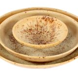 Oval Yemek Tabağı Seti, Üçlü, Terra
