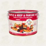 Ovalette Profesyonel Waffle ve Krep Sosu 10 kg (Toptan Kova Çikolata) Beyaz Çikolatalı