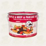 Ovalette Profesyonel Waffle ve Krep Sosu 10 kg (Toptan Kova Çikolata) Bitter Çikolatalı