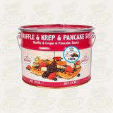 Ovalette Profesyonel Waffle ve Krep Sosu 10 kg (Toptan Kova Çikolata) Sütlü Çikolatalı