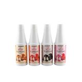 Ovalette Topping 4'lü Sos Seti, Çilek, Karamel, Çikolata, Frambuaz, 1 Kg EFE4547474874