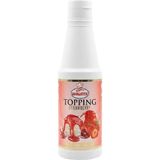 Ovalette Topping Çilek Sosu 1 kg – Waffle, Pancake, Tatlı ve Içecekler Için Yoğun Çilek Aromalı Topping