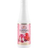 Ovalette Topping Frambuaz Sosu 1 kg – Tatlı, Waffle, Pancake ve Içecekler Için Yoğun Meyve Aromalı Topping
