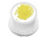 ovalette Yenilebilir Pasta Süslemesi Pirinç Patlağı Sarı Renk 40 gr Gelecek