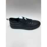 Ovatto Deri Bağcıklı Siyah Günlük Hafif Sneaker Yazlık Erkek Ayakkabı C-810405VTTO