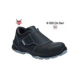 Over Guard Overguard Iş Ayakkabısı Kompozit Burunlu Kaynakçı Cilt Deri K-505 S2 - 43 - 40 - Siyah