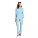 Over Sleep 3314 Kadın Büyük Beden Önden Düğmeli Modal Yazlık Pijama Takım (L-Xl-2Xl-3Xl)