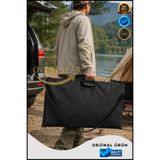 Overbazaar Kamp Masası Taşıma Çantası 60x95 cm Omuz Askılı Fermuarlı Katlanır Masa Çantası