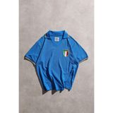 Overdrive 1982 Dünya Kupası ITLY Şampiyonluk Retro Mavi Futbol Forma