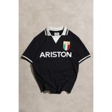 Overdrive Retro Jersey 1986-87 Regular Fit Siyah Forma Kısa Kol Tshirt