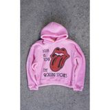 Overdrive The Rolling Stone Pembe Polar Sweatshirt - Large (41 - 45)