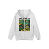 Overoz Ninja Kaplumbağalar Sırt Baskılı Kapüşonlu Oversize Sweatshirt Ekru Hoodie H1302, M