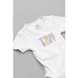 Overoz Organik %100 Pamuk Twin Baby İkiz Bebek Body Beyaz Badi Çıtçıtlı Zıbın 5851