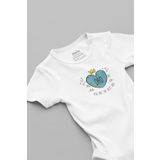 Overoz Organik%100 Pamuk Best Dad Baba Baskılı Bebek Body Çıtçıtlı Badi Zıbın Tulum 5676, 6-9 AY