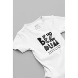 Overoz Organik%100 Pamuk Bezdum Desenli Kısa Kollu Çıtçıtlı Bebek Body Badi Zıbın Tulum 5599, Yeni Doğan
