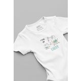 Overoz Organik%100 Pamuk I Love My Daddy Baba Yazılı Bebek Body Badi Çıtçıtlı Zıbın Tulum 5729, 24-36 Ay