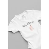 Overoz Organik%100 Pamuk Minik Mucize Yazılı Bebek Body Badi Çıtçıtlı Zıbın Tulum 5727, 6-9 AY