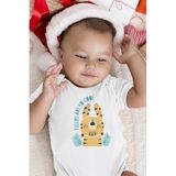 Overoz Organik%100 Pamuk Tiger Kaplan Baskılı Kısa Kollu Bebek Çıtçıtlı Body Badi Zıbın Tulum 5381, 3-6 AY