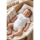 Overoz Teyze Bayram Yazılı Bebek Zıbın Erkek Kız Bebek Body Çıtçıtlı Beyaz Kısa Kollu Badi Tulum Bebek Hediyelik 5683-24