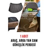 OverPazar 1 Adet Araba Araç Oto Yan Cam Güneşlik Örtü Perde Kılıf Güneşliği Araba Araç Arka Yan Cam