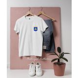 Oversize Avrupa Birliği Askeri Personeli Tasarımlı Unisex T-Shirt