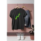 Oversize Brezilya Bayrak Perde Tasarımlı Unisex T-Shirt