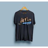 Oversize Brooklyn Nine-Nine Karakterler Unisex T-Shirt - Siyah