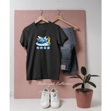 Oversize Car Wash _ Oto Yıkama Tasarımlı Unisex T-Shirt - XL - Siyah