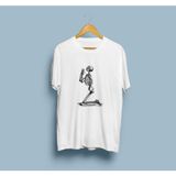 Oversize Dua Eden Insan Iskeleti Unisex T-Shirt - XL - Beyaz