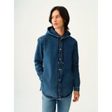 Oversize Fit Erkek Ceket - Denim - L