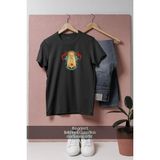 Oversize Game Of Thrones Daenerys Targaryen Tasarımlı Unisex T-Shirt - XL - Siyah
